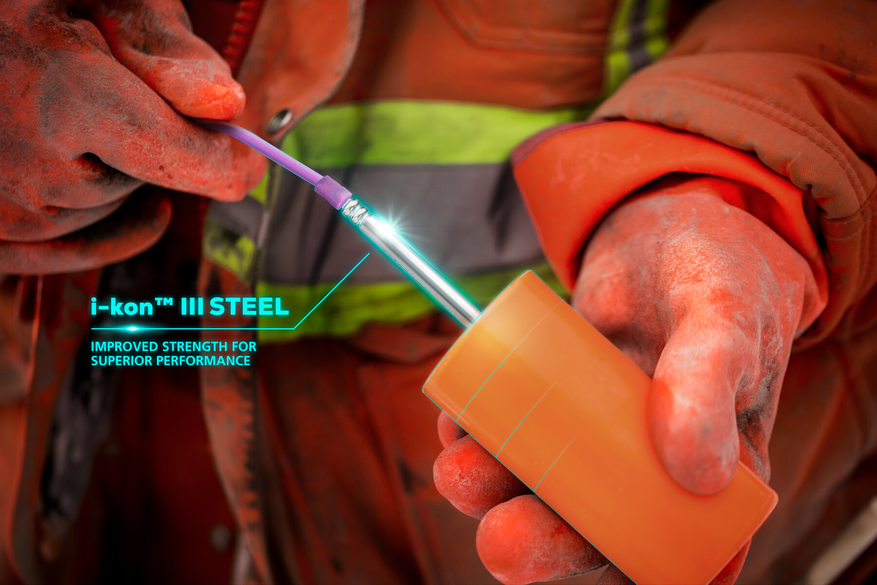 i-kon™ III Steel — przykład elektronicznej spłonki w stalowej tulei. Źródło fotografii: Orica, dostęp 28.07.2026.